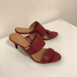 Calvin Klein Lanoe Double Strap Sandals